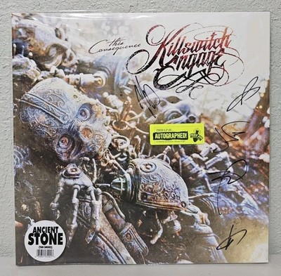 Killswitch Engage This Consequence COVER SIGNED Vinyl Record