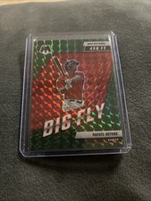2022 Panini Mosaic - Big Fly Rafael Devers #BF-3 Green Mosaic Prizm