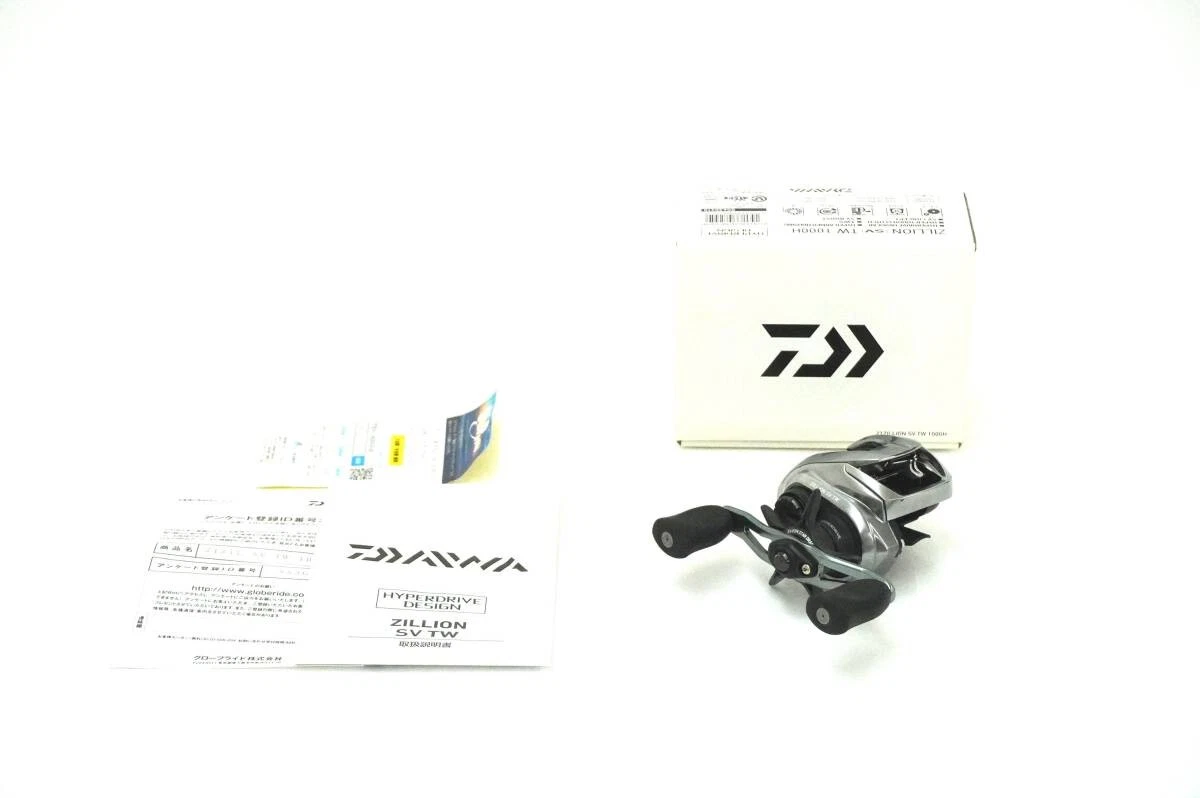 Daiwa 21 Zillion SV TW 1000H RH Baitcasting Reel w/Box From