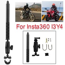 Motorcycle Bike Invisible Selfie Stick Mount Bracke For Insta360 X3 /ONE RS