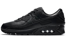 Nike Air Max 90 Leather 'Triple Black' - CZ5594-001 Men