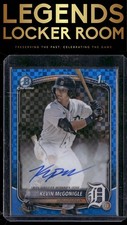 2025 Bowman Kevin McGonigle Chrome Prospect Autographs Blue X-Fractor /150