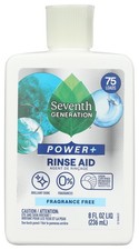 Spot Free Dishes Every Time - Seventh Generation Rinse Aid 8fl oz Pack
