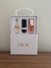 Dior Vip 3 PC Gift Set J adore Mini EDP 5ml/Lipstick 999/Prestige Serum 5ml NEW