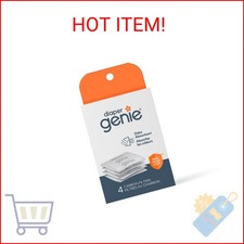 Diaper Genie Carbon Filter 4-Pack Diaper Pail Odor Eliminator Deodorizer