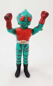 Vintage Popy Kamen Rider Amazon Tokusatsu Mini Sofubi Vinyl 5" Figure Japan Toy