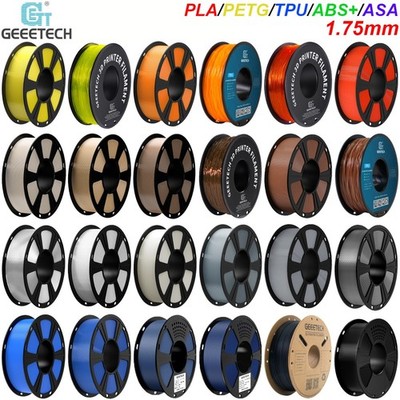 【 Kaufe 10 Zahl 6 】GEEETECH 3D Drucker Filament PLA PETG ASA TPU ABS+ 1,75mm DE