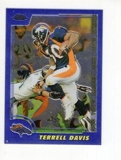 2000 Topps Chrome Terrell Davis (HOF) #60 Denver Broncos Free Shipping