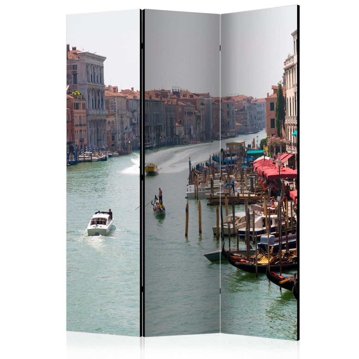 Paravent Venise haut de gamme avec impression Grand Canal 135x172