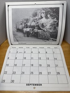 1985 Railroad's Yesteryears Calendar M&O, GM&O, IC & FRISCO crew engine diesel