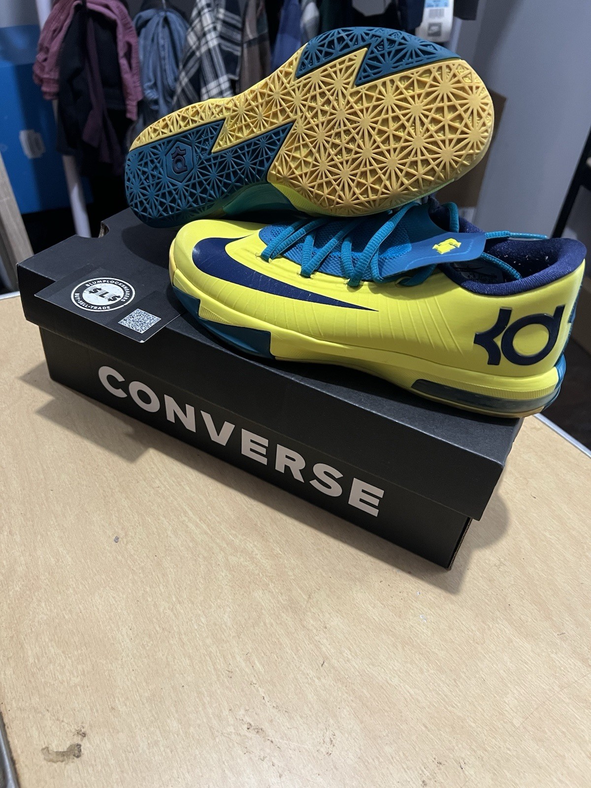 Size 5y (GS) Nike KD 6 Low Seat Pleasant 2013 Basketball Sho