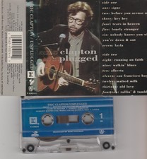 Eric Clapton - Unplugged Cassette, Reprise 1992 Tears In Heaven