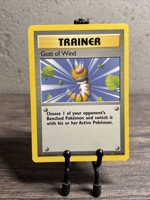 Gust of Wind 093/102 Base Set Regular Common-Pokemon TCG-Fast Shipping-LP!