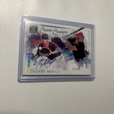 2025 Panini Impeccable -  Canvas Creations  Yohandy Morales Auto /25