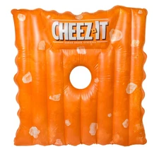 Cheez-It Pool Float Extra Large Inflatable Raft for Pool,Beach & Lake,Durable PV