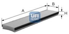 UFI Filter, Innenraumluft 53.016.00 für FORD