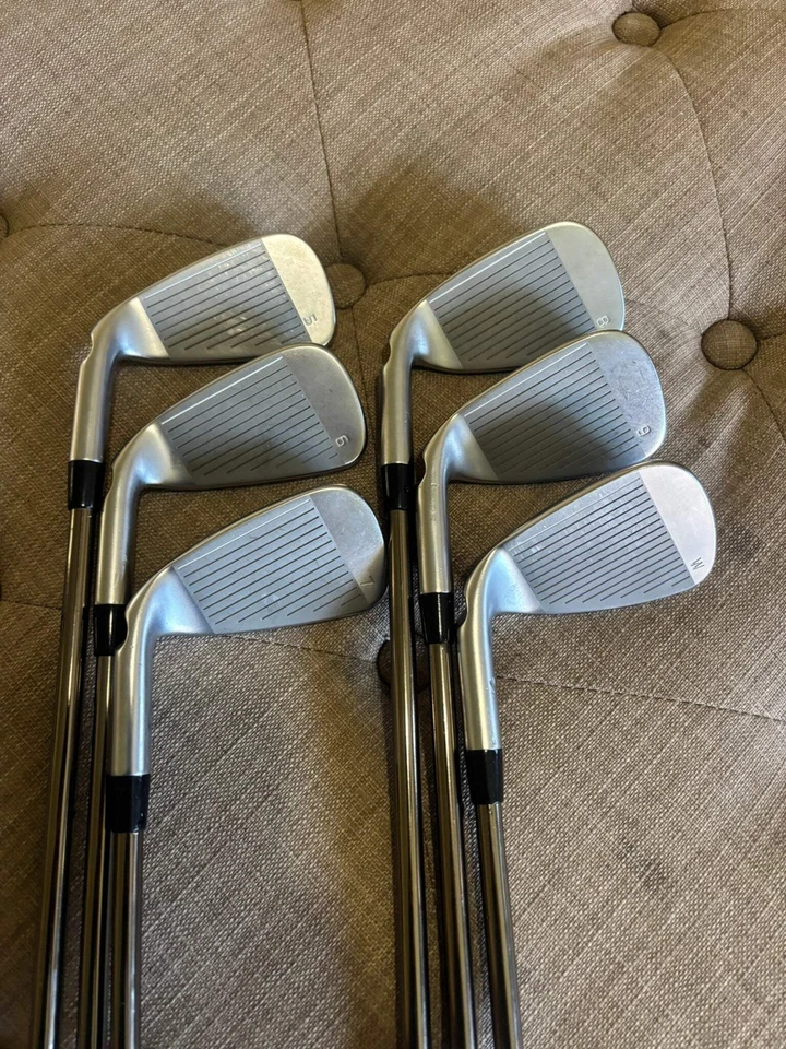 Ping G410 Iron Set 5-PW Green Dot Recoil Smac Wrap ES Regular Flex +1/4″ NICE - Image 2 of 4