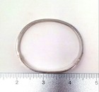 Vtg Mexico 925 Sterling Silver Abalone Shell Southwest Latch Hook Bracelet 6.5 — photo 7