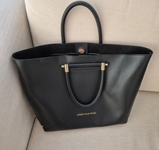 BORSA DONNA - FORNARINA - SIMILPELLE NERA - TRACOLLA - COME NUOVA - AFFARE