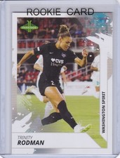 TRINITY RODMAN ROOKIE CARD Washington Spirit Soccer Parkside TEAM USA RC!. rookie card picture