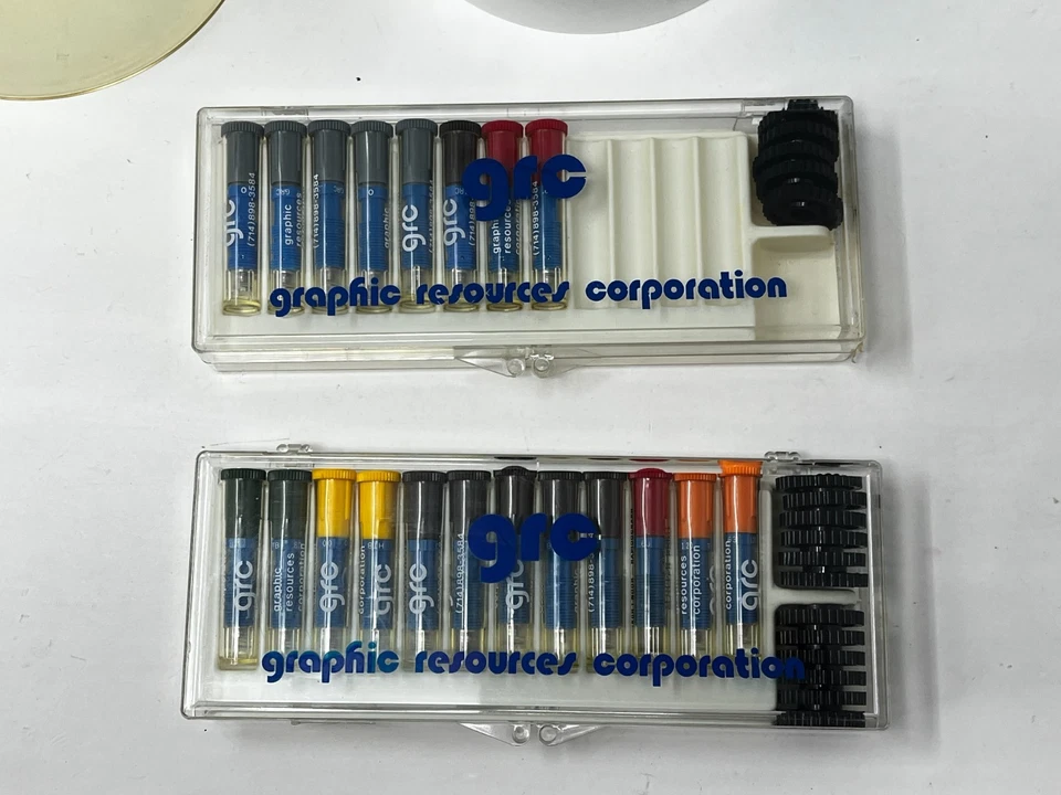 Vtg Graphic Technical Pen Humidified Revolver Graphic Resource Corp. & Tip Set - Image 3 of 4
