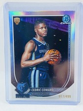 2025-26 Bowman Chrome Cedric Coward RC Refractor #017/499