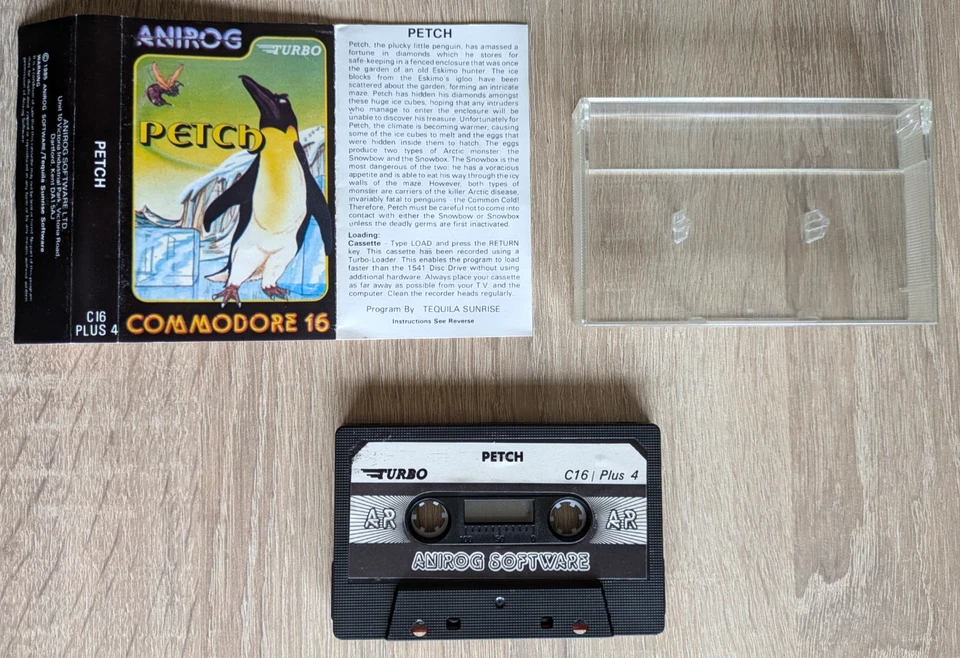 Petch Turbo Commodore C 16 / Plus 4 AR Anirog Software 1985 B4422 - Bild 4 von 4