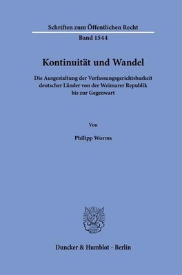 Kontinuität und Wandel | Philipp Worms | deutsch