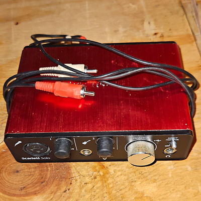 Focusrite Scarlett Solo 2nd Gen USB Audio Interface 2-Ch 24-bit/192kHz