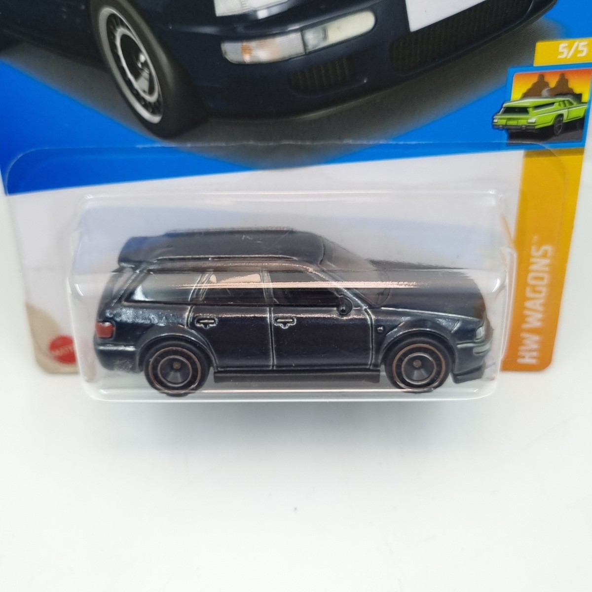 Hot Wheels 1/64 Super Treasure Hunt - '94 Audi Avant RS2 #5/5 - Noir - STH