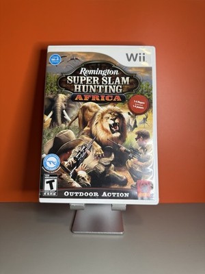 Remington Super Slam Hunting: Africa (Nintendo Wii, 2010) CIB Tested And Working
