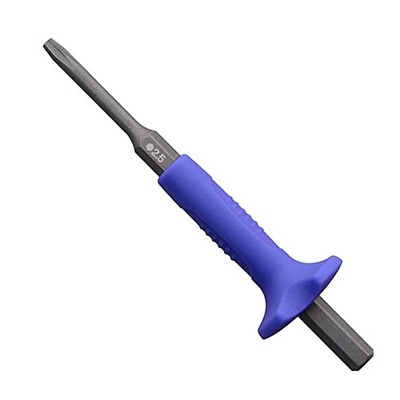 ANEX AK-22NH-2,5 Sechskant-Bit 2,5 mm flach zum Entfernen von Schrauben aus J...