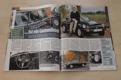 Auto Bild 11/2011 MGB Roadster mit 92PS in einer seltenen Vorstellung auf 2 Seit