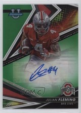 2022-23 Bowman U Best of Green Refractor 34/99 Julian Fleming #BA-JF Auto 3hd