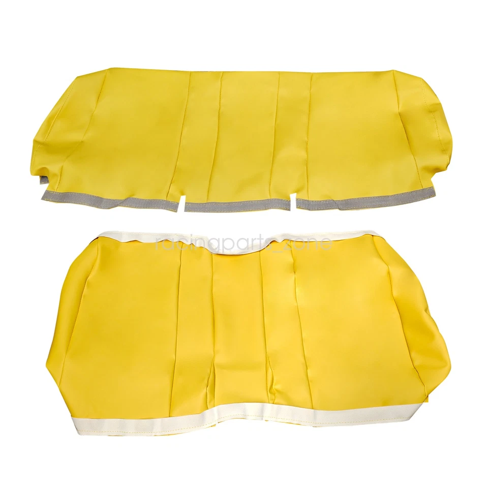 Seat Cover For John Deere Gator Bench XUV HPX 625i 825i 855D 855D S4 Yellow Foto 4 de 4