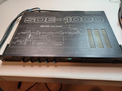 Roland Sde-1000 1u Rack Mount Digital Delay Vintage Effects for