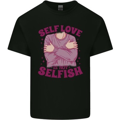 Self Love Ist Nicht Selbstsüchtig Kinder T-Shirt Kinder