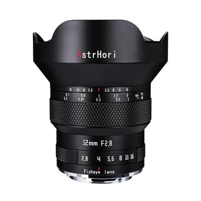 AstrHori 12mm F2.8 Full Frame MF Ultra Wide Angle Fisheye Lens for Sony E mount