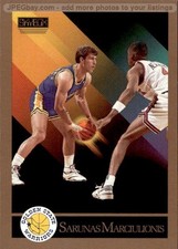 1990 Sarunas Marciulionis SkyBox NBA card # 97