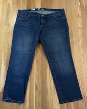 Kut From The Kloth Jeans Womens Size 16W Blue Catherine Boyfriend Style Straight
