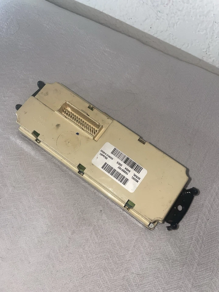 Interruptor de controle climático 2001-2005 Chevy Tahoe/Sliverado/Suburban Ac - Imagem 2 de 4