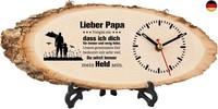 Kaayee Papa Geschenk Weihnachten, Holzuhr Geschenke FüR Papa Zum Vatertag