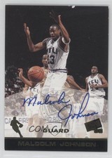 1998 Press Pass Auto Malcolm Johnson Auto 3c7