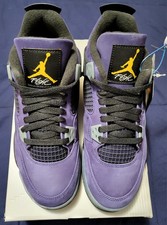 Jordan Retro 4 Big Kids Size 7Y New In Box Imperial Purple