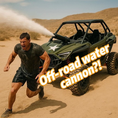 #ad Off Road Water Cannon Polaris RZR Can Am Maverick Honda Talon Jeep Whip LED $32.25