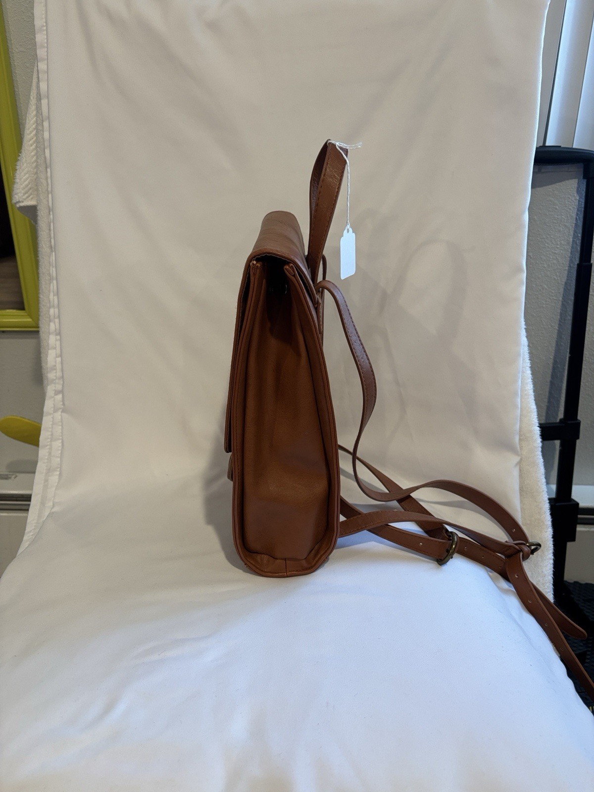 Universal Thread Brown Backpack Tassel Ring Accen… - image 3