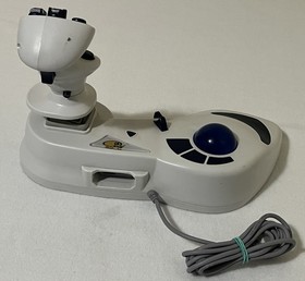 Sega Dreamcast Madcatz Panther DC Flight Stick Trackball Controller TESTED