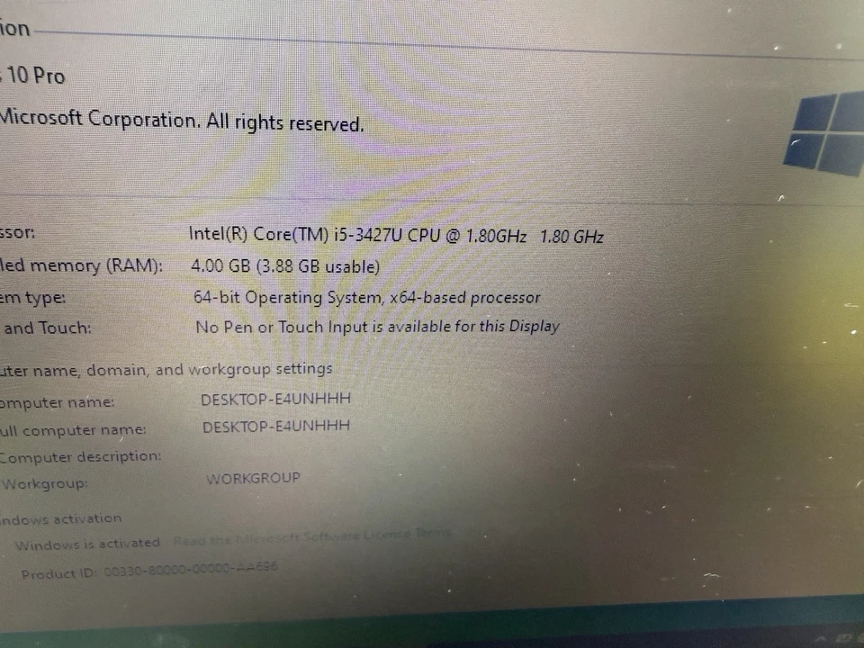 Toshiba Portege Z930 Core i5 UltraBook 4GB RAM 120GB SSD Windows 10 LAPTOP #W7 - Image 2 of 4