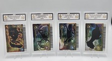 Dinosaur King Arcade Card Set - Black T-Rex,  Deino, Pachy & Theriz - MGC 10