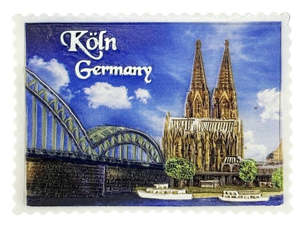 KöLn Magnet Dom Panorama Und RheinbrüCke-image